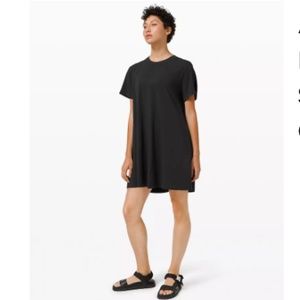 Lululemon All Yours T-Shirt Dress (Black)